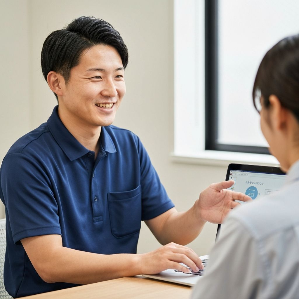 サポート訪問の様子